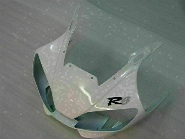 1998-2002 Weiß Yamaha YZF R6 Motorrad Verkleidung 1998-2002 Weiß Yamaha YZF R6 Motorrad Verkleidung