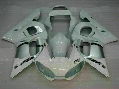 1998-2002 Weiß Yamaha YZF R6 Motorrad Verkleidung