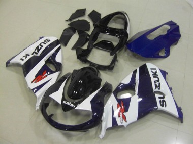 1998-2003 Blau Weiß Suzuki TL1000R Motorrad Verkleidung