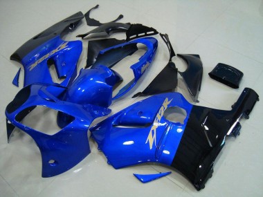 2000-2001 Blau Schwarz Kawasaki ZX12R Motorrad Verkleidung