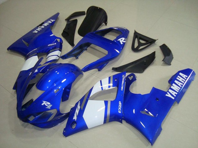 2000-2001 Blau Weiß Yamaha YZF R1 Motorrad Verkleidung 2000-2001 Blau Weiß Yamaha YZF R1 Motorrad Verkleidung