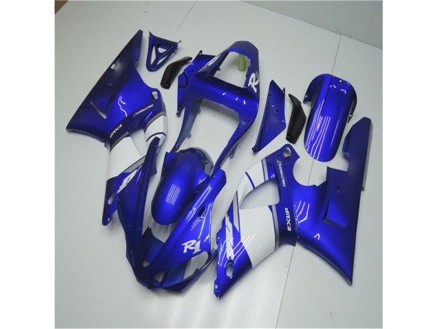 2000-2001 Blau Weiß Yamaha YZF R1 Motorrad Verkleidungen