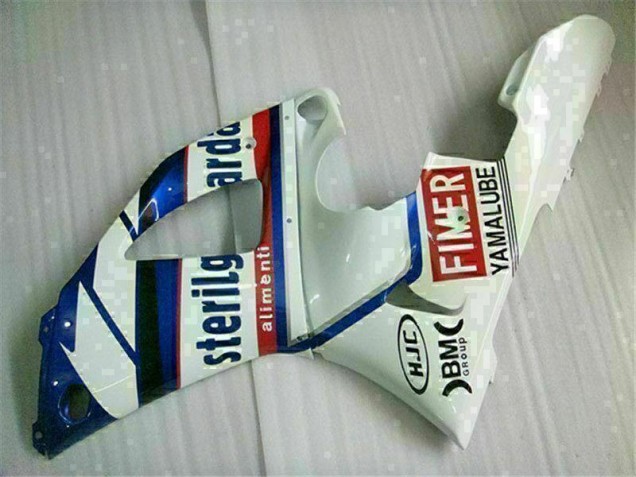 2000-2001 Blau Weiß Yamaha YZF R1 Motorrad Vollverkleidung 2000-2001 Blau Weiß Yamaha YZF R1 Motorrad Vollverkleidung
