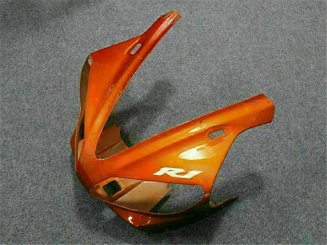 2000-2001 Orange Yamaha YZF R1 Motorrad Vollverkleidung 2000-2001 Orange Yamaha YZF R1 Motorrad Vollverkleidung