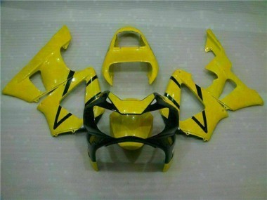 2000-2001 Gelb Honda CBR900RR 929RR Motorrad Verkleidung