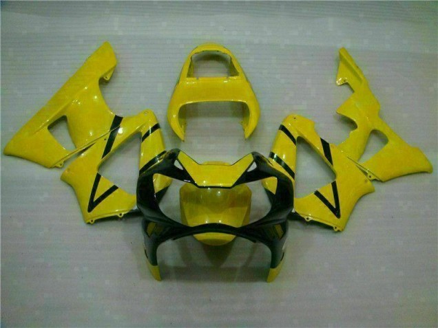 2000-2001 Gelb Honda CBR900RR 929RR Motorrad Verkleidung 2000-2001 Gelb Honda CBR900RR 929RR Motorrad Verkleidung