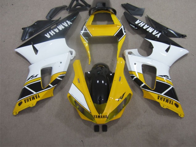 2000-2001 Gelb Weiß Schwarz Yamaha YZF R1 Motorrad Verkleidung 2000-2001 Gelb Weiß Schwarz Yamaha YZF R1 Motorrad Verkleidung