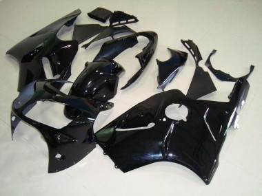 2000-2001 Glänzend Schwarz Kawasaki ZX12R Motorrad Verkleidung