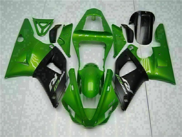 2000-2001 Grün Yamaha YZF R1 Motorrad Verkleidung 2000-2001 Grün Yamaha YZF R1 Motorrad Verkleidung