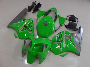 2000-2001 Grüne Flamme Kawasaki ZX12R Motorrad Verkleidung