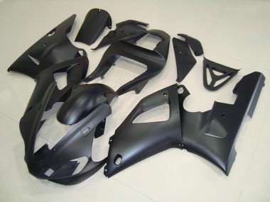 2000-2001 Matt Schwarz Yamaha YZF R1 Motorrad Verkleidungen