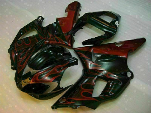 2000-2001 Orange Yamaha YZF R1 Motorrad Verkleidung 2000-2001 Orange Yamaha YZF R1 Motorrad Verkleidung