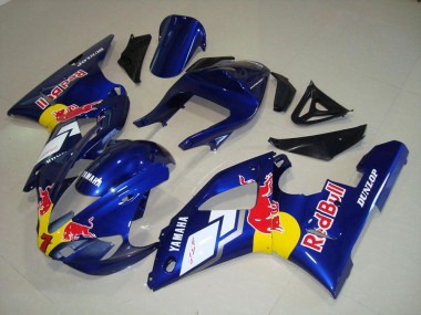 2000-2001 Rot Bull Yamaha YZF R1 Motorrad Verkleidung