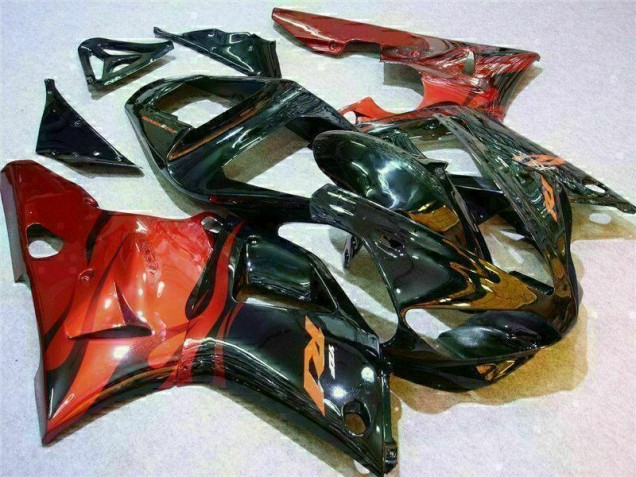 2000-2001 Rot Yamaha YZF R1 Motor Verkleidung 2000-2001 Rot Yamaha YZF R1 Motor Verkleidung