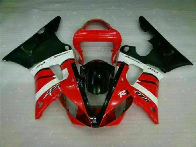 2000-2001 Rot Yamaha YZF R1 Motorrad Verkleidung & Plastik