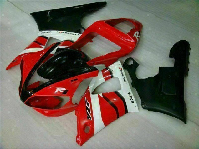 2000-2001 Rot Yamaha YZF R1 Motorrad Verkleidung & Plastik