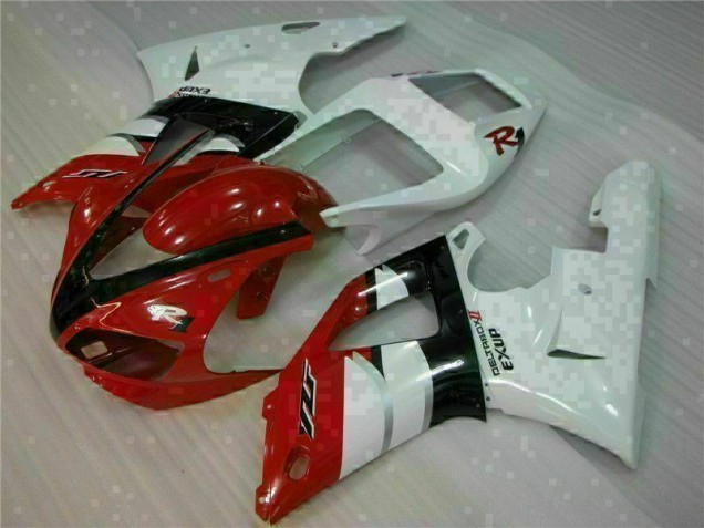2000-2001 Rot Yamaha YZF R1 Motorrad Vollverkleidung 2000-2001 Rot Yamaha YZF R1 Motorrad Vollverkleidung