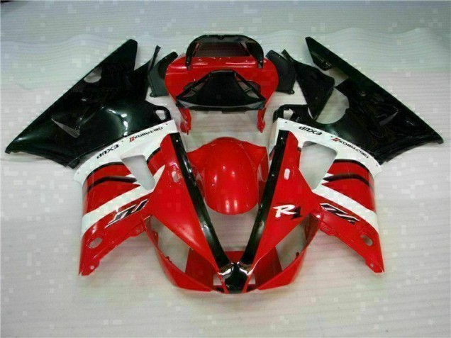2000-2001 Rot Yamaha YZF R1 Motorrad Vollverkleidung & Plastik 2000-2001 Rot Yamaha YZF R1 Motorrad Vollverkleidung & Plastik
