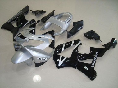 2000-2001 Schwarz Silber Honda CBR900RR 929 Motorrad Verkleidung