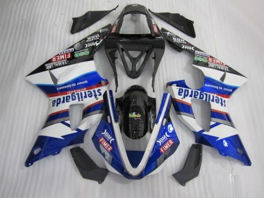 2000-2001 Schwarz Weiß Blau SantUnder Yamaha YZF R1 Motorrad Verkleidung