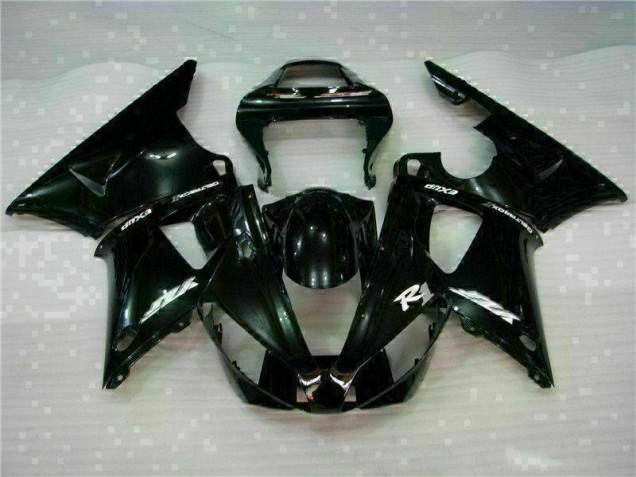 2000-2001 Schwarz Yamaha YZF R1 Motorrad Vollverkleidung 2000-2001 Schwarz Yamaha YZF R1 Motorrad Vollverkleidung