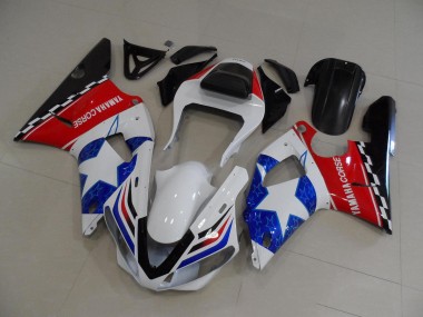 2000-2001 Stern Flagge Yamaha YZF R1 Motorrad Verkleidung