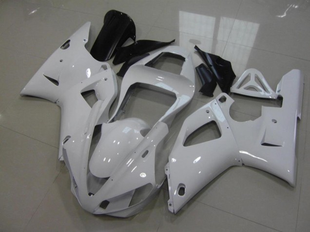 2000-2001 Weiß Kein Aufkleber Yamaha YZF R1 Motorrad Verkleidung 2000-2001 Weiß Kein Aufkleber Yamaha YZF R1 Motorrad Verkleidung