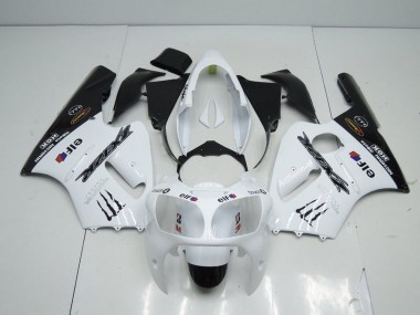 2000-2001 Weiß Monster Kawasaki ZX12R Motorrad Verkleidung