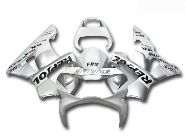 2000-2001 Weiß Repsol Honda CBR900RR 929RR Motorrad Verkleidung