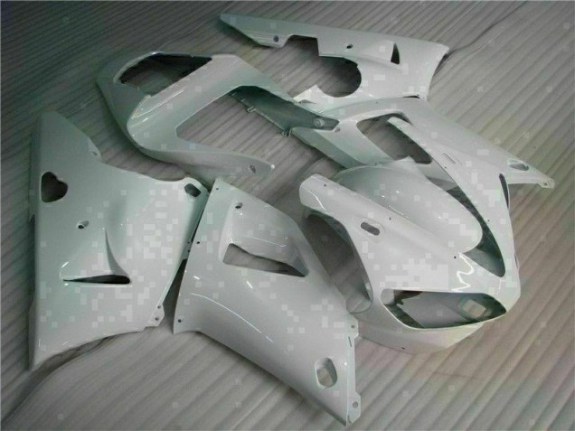 2000-2001 Weiß Yamaha YZF R1 Motorrad Verkleidungen 2000-2001 Weiß Yamaha YZF R1 Motorrad Verkleidungen