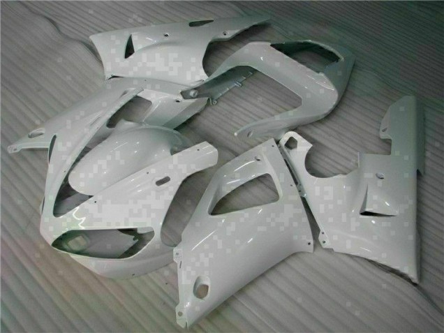 2000-2001 Weiß Yamaha YZF R1 Motorrad Verkleidungen 2000-2001 Weiß Yamaha YZF R1 Motorrad Verkleidungen