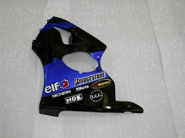 2000-2002 Blau Kawasaki ZX6R Motorrad Verkleidung 2000-2002 Blau Kawasaki ZX6R Motorrad Verkleidung