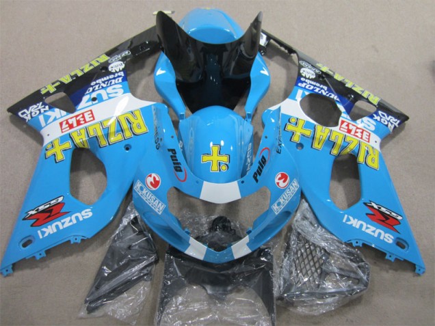 2000-2002 Blau Rizla Suzuki GSXR 1000 Motorrad Verkleidung 2000-2002 Blau Rizla Suzuki GSXR 1000 Motorrad Verkleidung