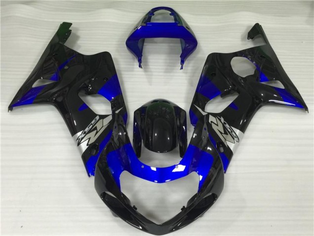 2000-2002 Blau Schwarz Suzuki GSXR 1000 Motorrad Verkleidung 2000-2002 Blau Schwarz Suzuki GSXR 1000 Motorrad Verkleidung