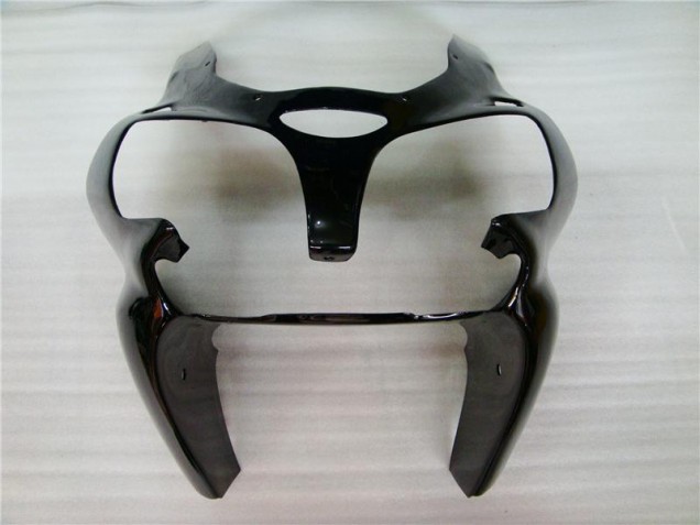 2000-2002 Glänzend Schwarz Kawasaki ZX6R Motorrad Verkleidung
