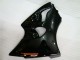 2000-2002 Glänzend Schwarz Kawasaki ZX6R Motorrad Verkleidung