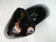2000-2002 Glänzend Schwarz Kawasaki ZX6R Motorrad Verkleidung