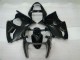 2000-2002 Glänzend Schwarz Kawasaki ZX6R Motorrad Verkleidung