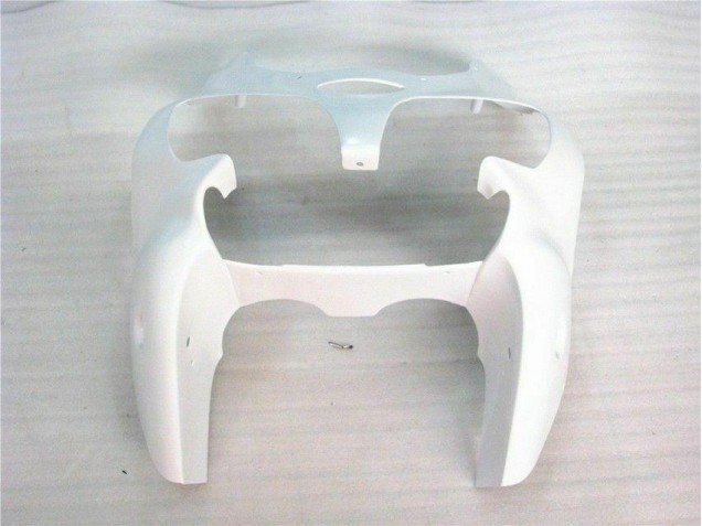 2000-2002 Glänzend Weiß Kawasaki ZX6R Motorrad Verkleidung 2000-2002 Glänzend Weiß Kawasaki ZX6R Motorrad Verkleidung