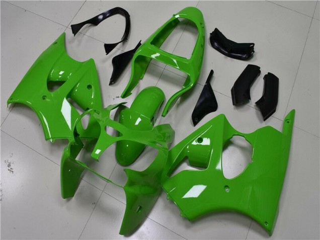 2000-2002 Grün Kawasaki ZX6R Motorrad Verkleidung 2000-2002 Grün Kawasaki ZX6R Motorrad Verkleidung