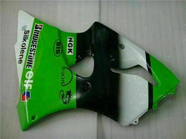 2000-2002 Grün Schwarz Kawasaki ZX6R Motor Verkleidung 2000-2002 Grün Schwarz Kawasaki ZX6R Motor Verkleidung