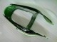 2000-2002 Grün Schwarz Kawasaki ZX6R Motorrad Verkleidungen