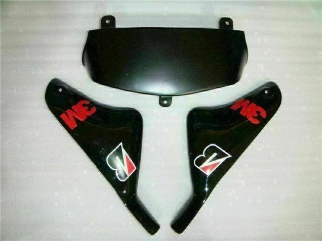 2000-2002 Grün Schwarz Kawasaki ZX6R Motorrad Vollverkleidung
