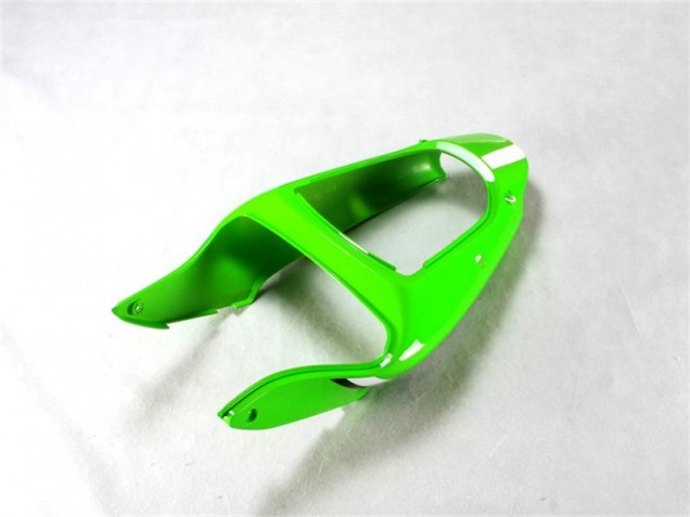2000-2002 Grün Schwarz Weiß Kawasaki ZX6R Motorrad Verkleidungen 2000-2002 Grün Schwarz Weiß Kawasaki ZX6R Motorrad Verkleidungen