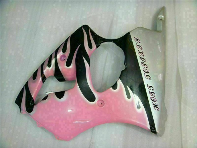 2000-2002 Rosa Kawasaki ZX6R Motorrad Verkleidung
