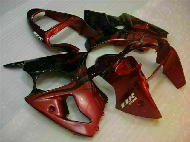2000-2002 Rot Kawasaki ZX6R Motorrad Verkleidung 2000-2002 Rot Kawasaki ZX6R Motorrad Verkleidung