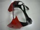 2000-2002 Rot Schwarz Weiß Kawasaki ZX6R Motorrad Verkleidung 2000-2002 Rot Schwarz Weiß Kawasaki ZX6R Motorrad Verkleidung