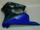 2000-2002 Schwarz mit Blaur Flamme Kawasaki ZX6R Motorrad Verkleidung 2000-2002 Schwarz mit Blaur Flamme Kawasaki ZX6R Motorrad Verkleidung