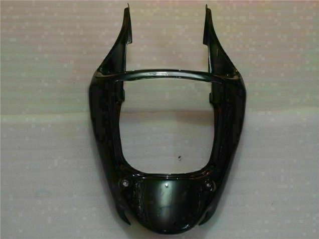 2000-2002 Schwarz mit Blaur Flamme Kawasaki ZX6R Motorrad Verkleidung 2000-2002 Schwarz mit Blaur Flamme Kawasaki ZX6R Motorrad Verkleidung