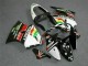 2000-2002 Schwarz weißer Eurobet Kawasaki ZX6R Motorrad Verkleidung 2000-2002 Schwarz weißer Eurobet Kawasaki ZX6R Motorrad Verkleidung